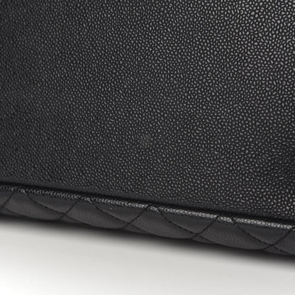 Chanel Caviar Quilted XL Grand Shopping Tote GST Black 10 of 10
