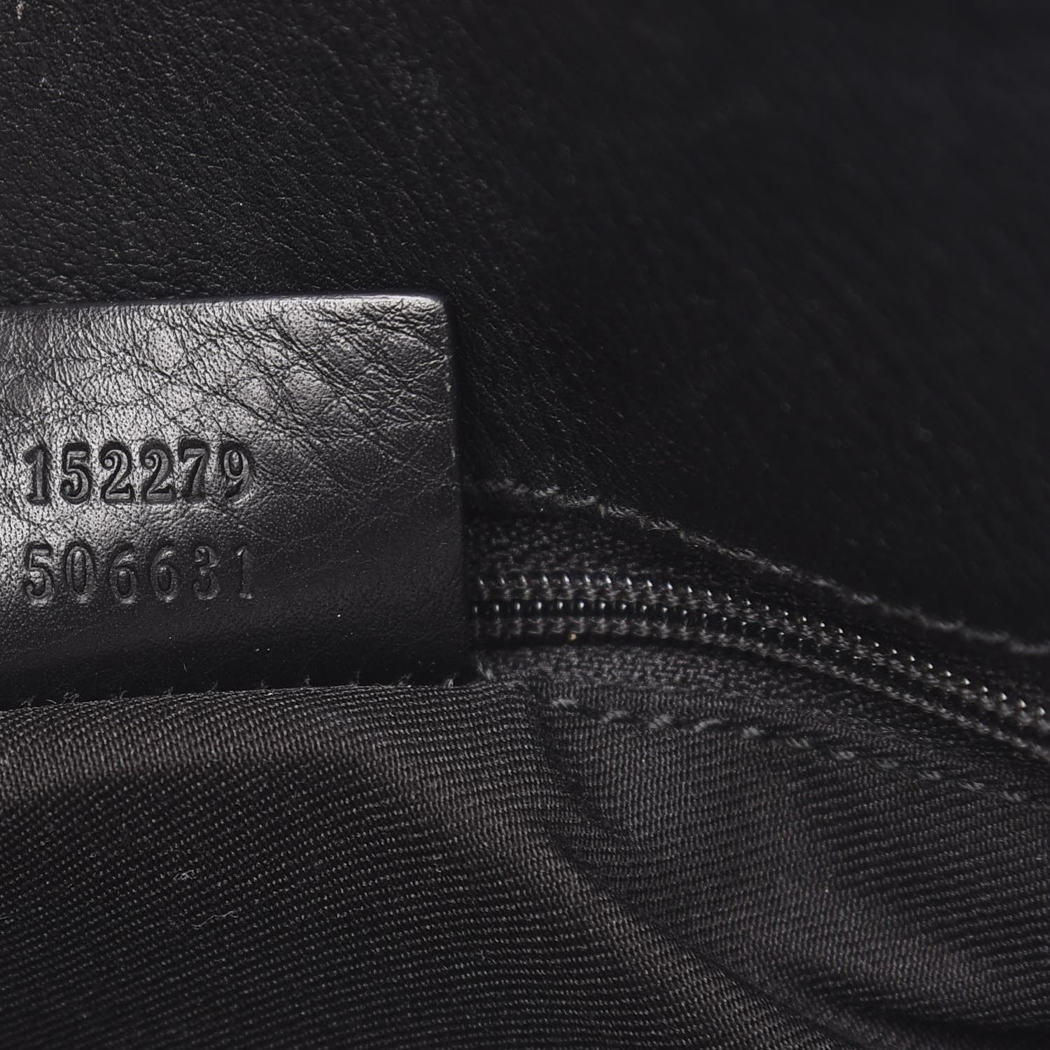 Gucci Canvas Monogram Gifford Shopping Tote Black 7 of 12