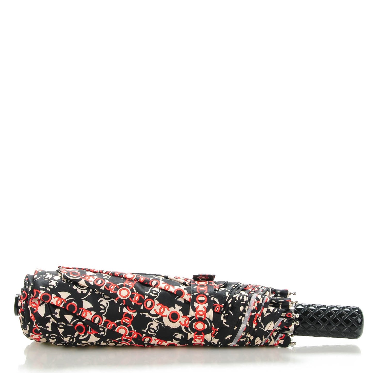 CC Umbrella w Patent Quilted Carrier Black
