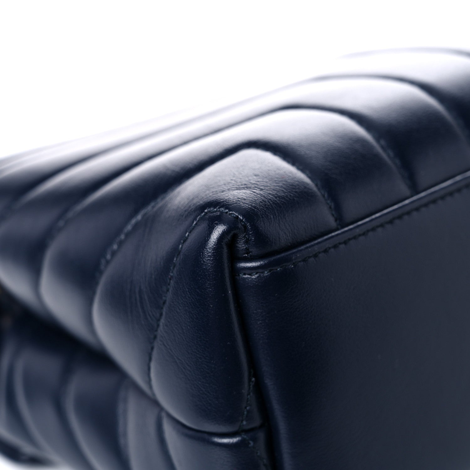 Saint Laurent Calfskin Y Quilted Monogram Small Loulou Chain Satchel Denim Brut 11 of 13