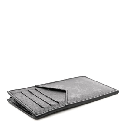 Louis Vuitton Monogram Eclipse Taiga Coin Card Holder 4 of 6