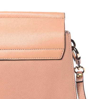 Chloe Calfskin Lambskin Medium Faye Shoulder Bag Rose Quartz 11 of 12