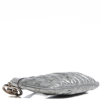 Gucci Guccissima New Britt Wristlet Silver 4 of 7