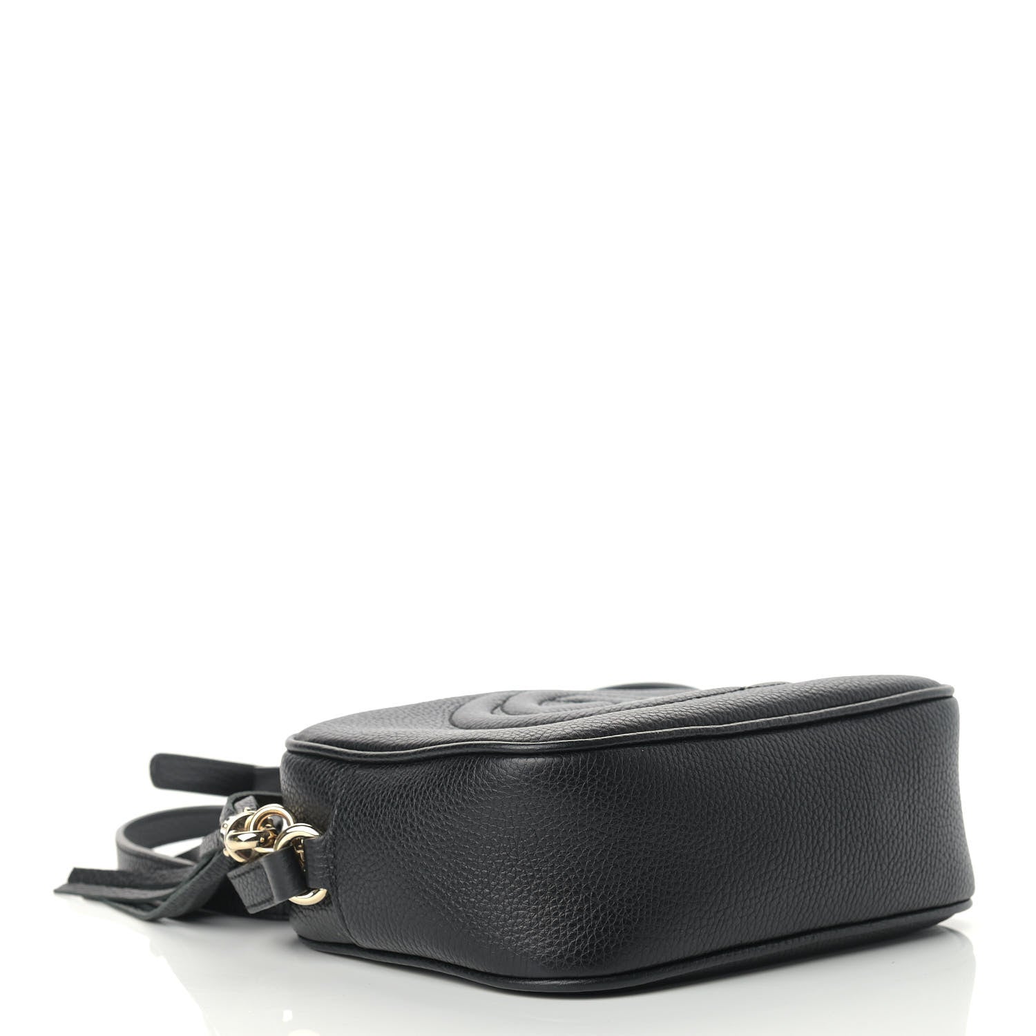 Gucci Pebbled Calfskin Small Soho Disco Bag Black 4 of 9