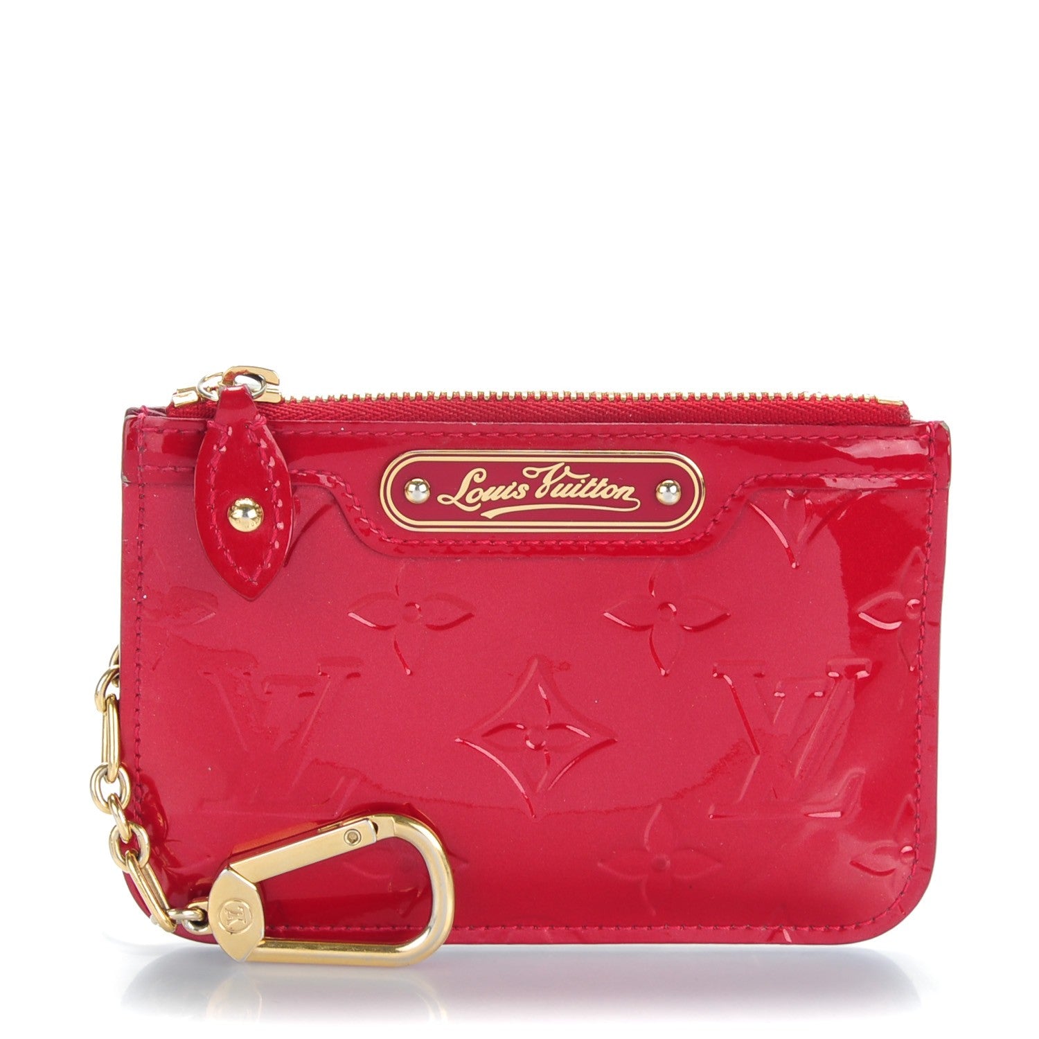 Louis Vuitton Vernis Key Pouch Pomme D'Amour 1 of 8