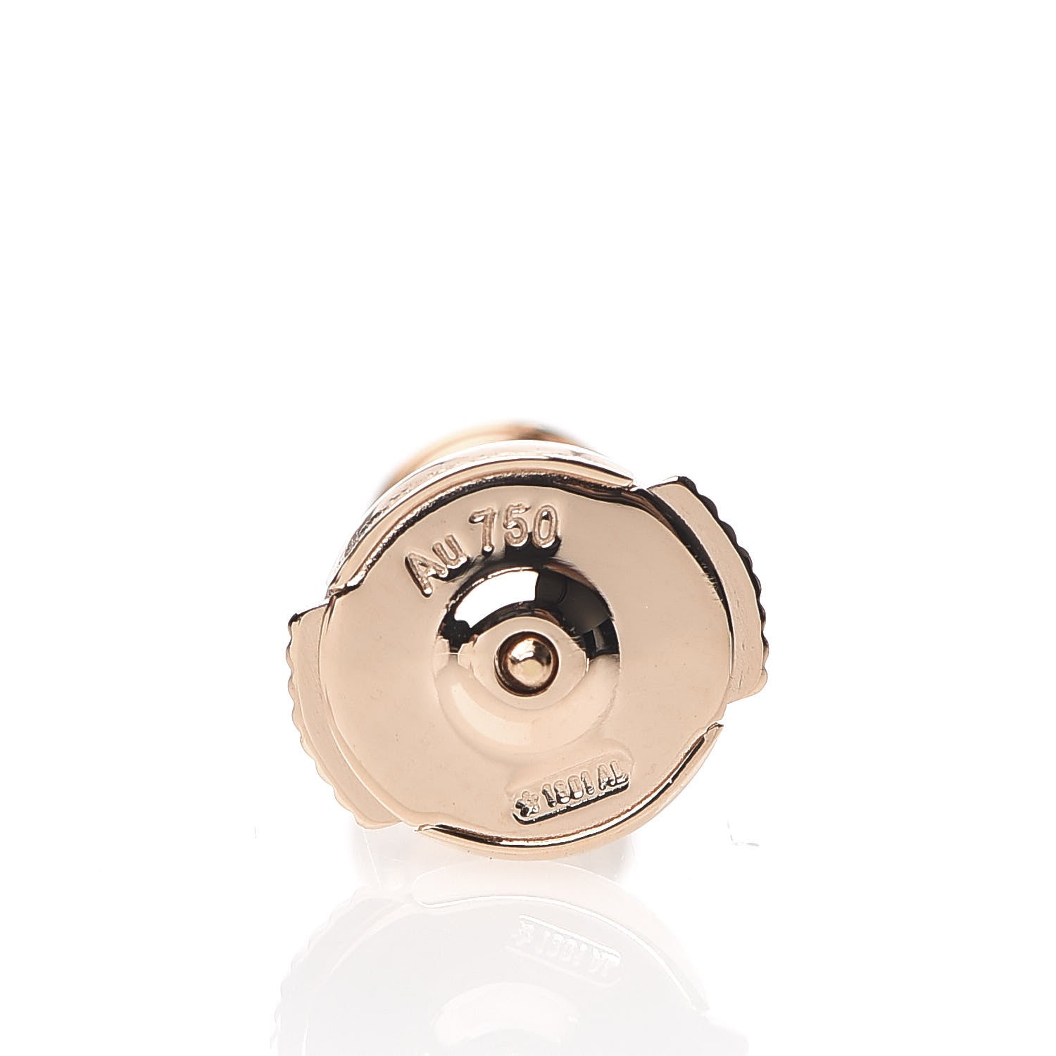 Cartier 18K Pink Gold Diamond MM D'Amour Earrings 4 of 6