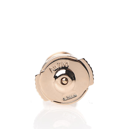 Cartier 18K Pink Gold Diamond MM D'Amour Earrings 4 of 6