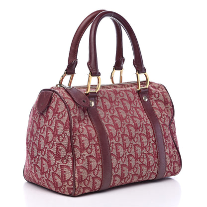 Christian Dior Monogram Boston Red 3 of 13