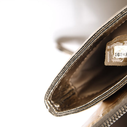 Chanel Crackled Aged Calfskin Mini Crossbody Flap Gold 7 of 8