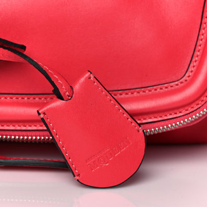 Alexander McQueen Nappa Padlock Skull Clutch Red 11 of 11