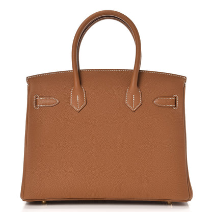 Hermes Togo Birkin 30 Gold 29 of 34