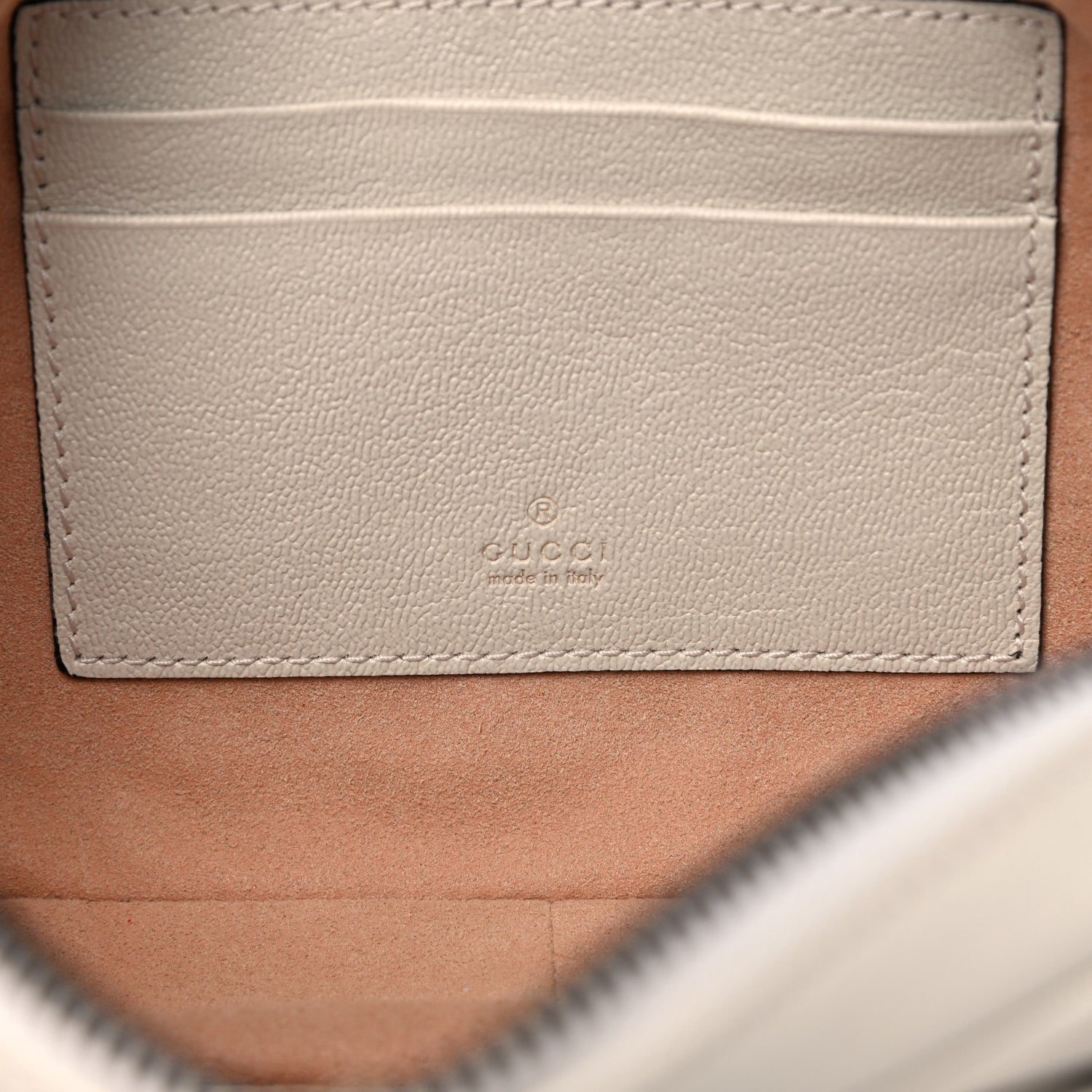 Gucci New Sakai Calfskin Lux Dahlia Phone Case Mystic White 6 of 13