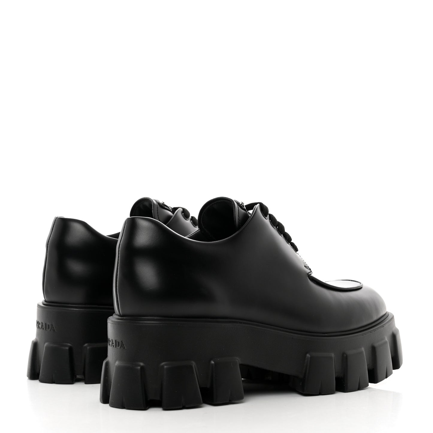 Spazzolato Rois Monolith 55mm Derby Loafers 39 Black