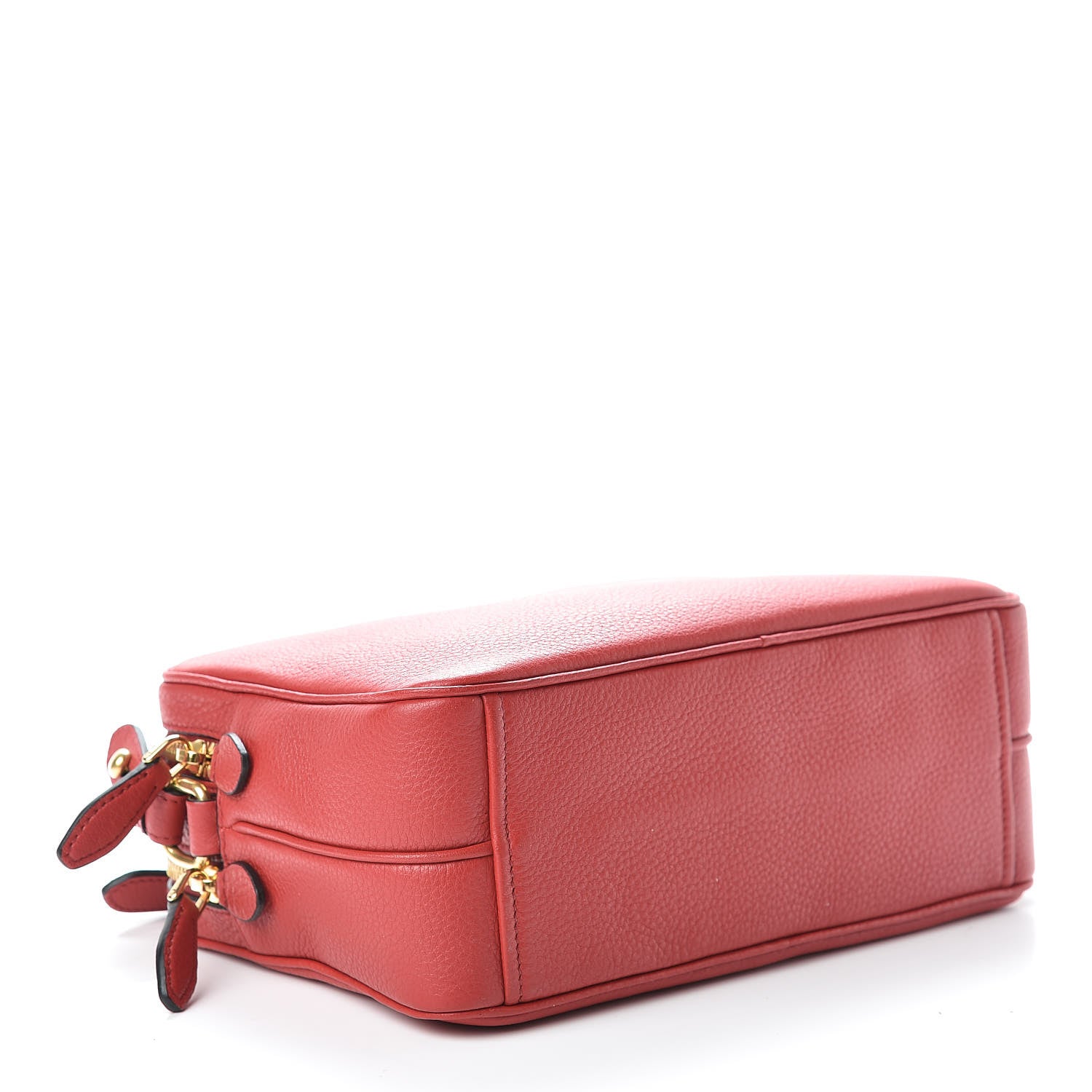 Prada Vitello Phenix Camera Bag Rosso 4 of 11