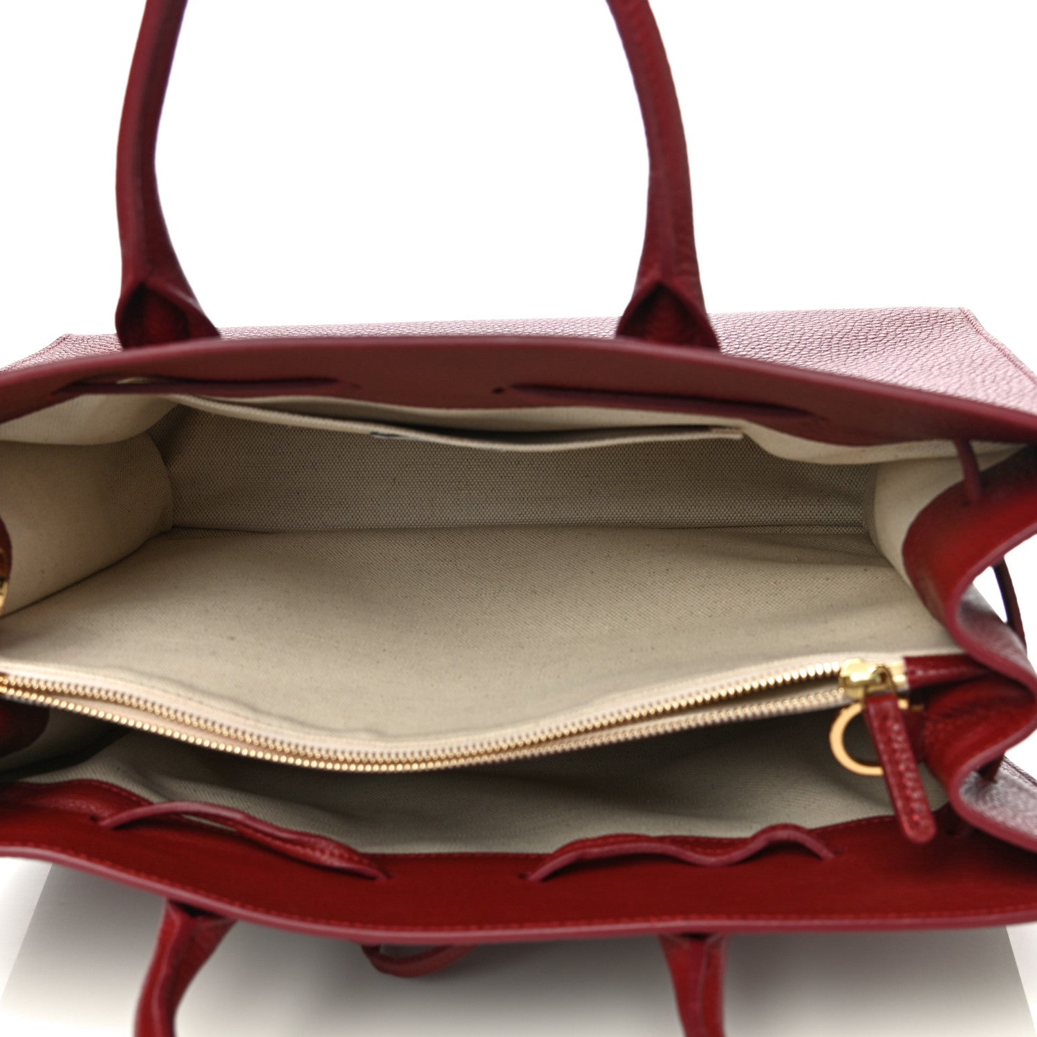 Mansur Gavriel Tumbled Calfskin Large Sun Bag Rococo 5 of 9