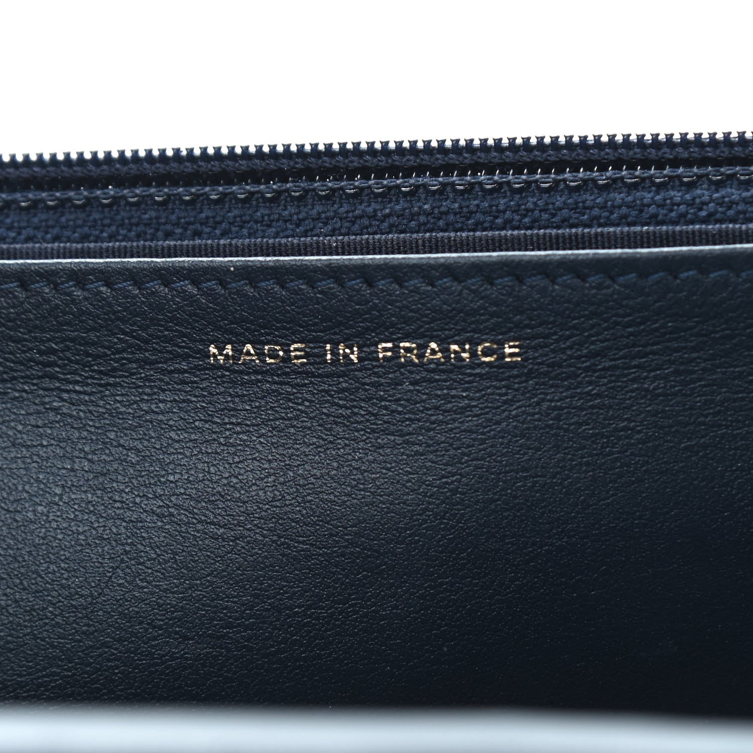 Chanel Caviar Quilted Boy Wallet On Chain WOC Navy 9 of 12