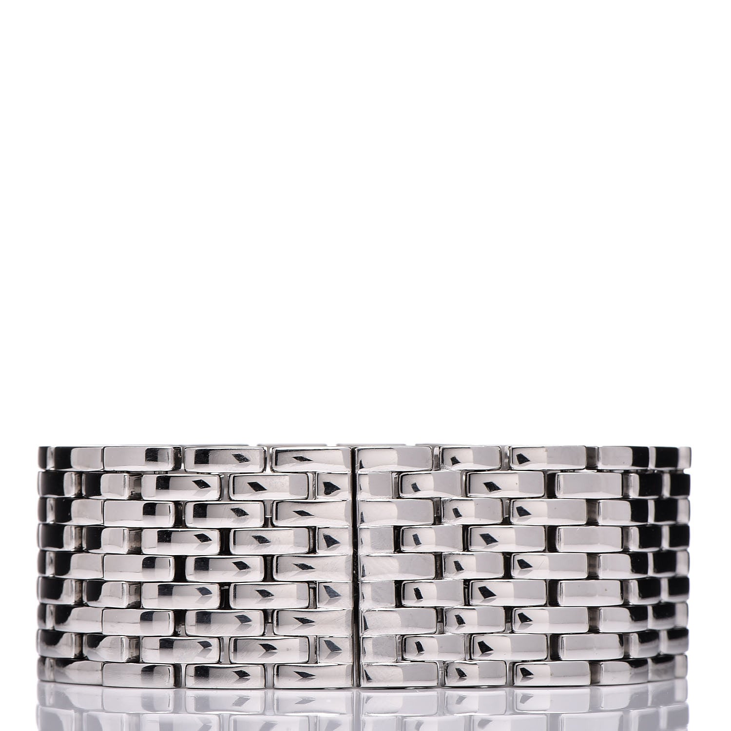 Cartier Stainless Steel 21mm Panthere Ruban Quartz Watch 4 of 8