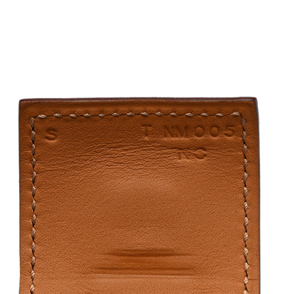 Hermes Shiny Alligator Collier De Chien CDC S Bracelet Miel 6 of 7