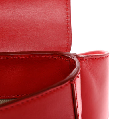 Chloe Calfskin Suede C Belt Bag Plaid Red 10 of 10