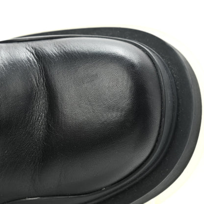 Bottega Veneta Calfskin The Tire Chelsea Boots 37.5 Black Transparent 11 of 11