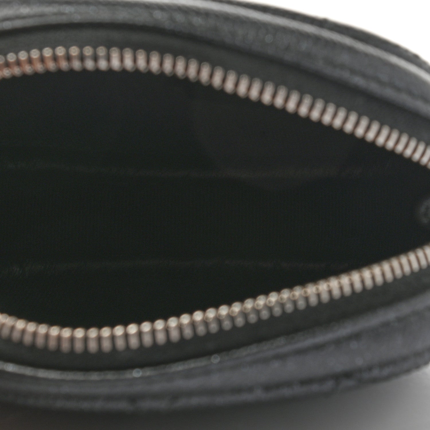Chanel Iridescent Caviar Quilted Zip Around Classic Coin Purse Black 5 of 8