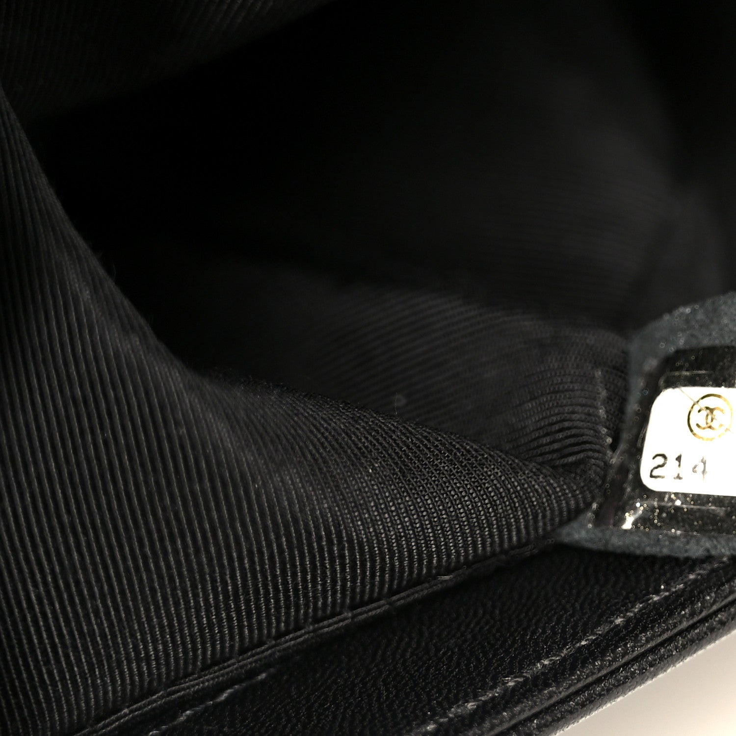 Chanel Lambskin Quilted Medium Boy Flap Black 7 of 11