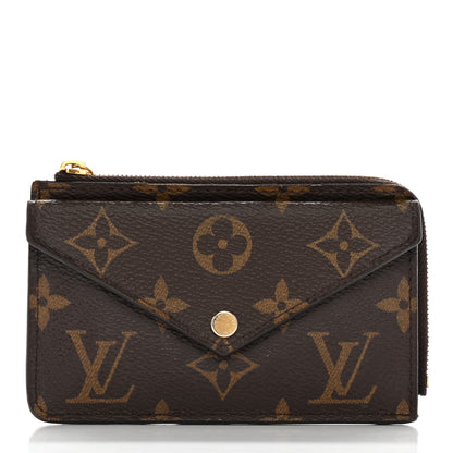 Louis Vuitton Monogram Recto Verso Card Holder Black 3 of 11