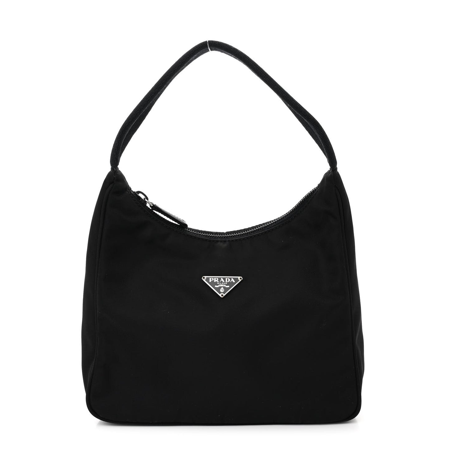 Tessuto Nylon Sport Shoulder Bag Black
