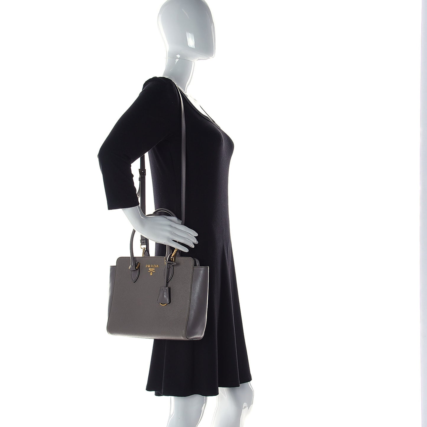 Saffiano Tote Argilla