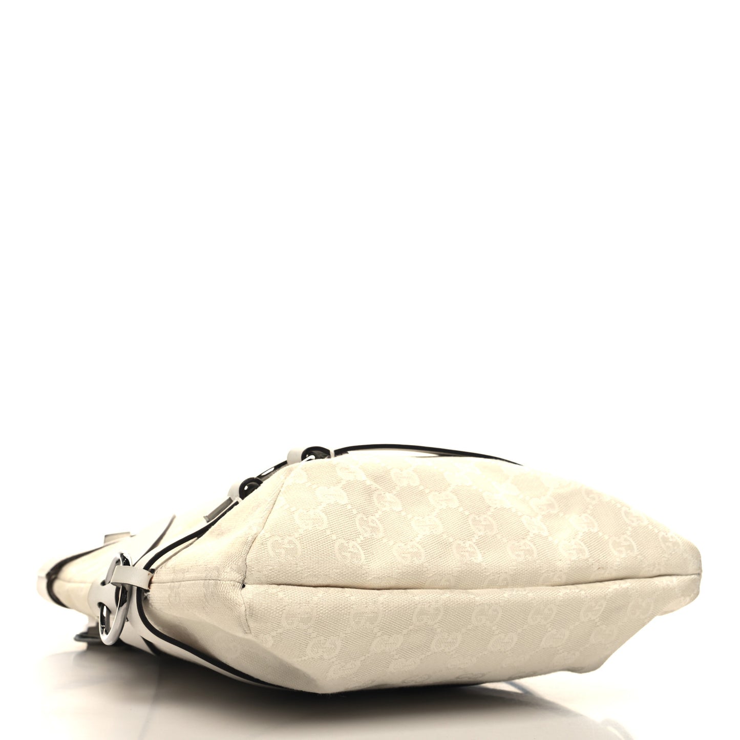 Monogram Calfskin Tote White