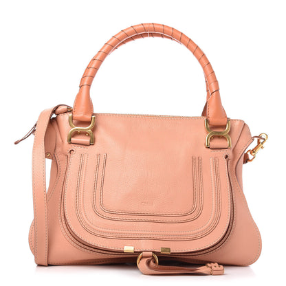 Chloe Calfskin Medium Marcie Satchel Coral Sands 1 of 11