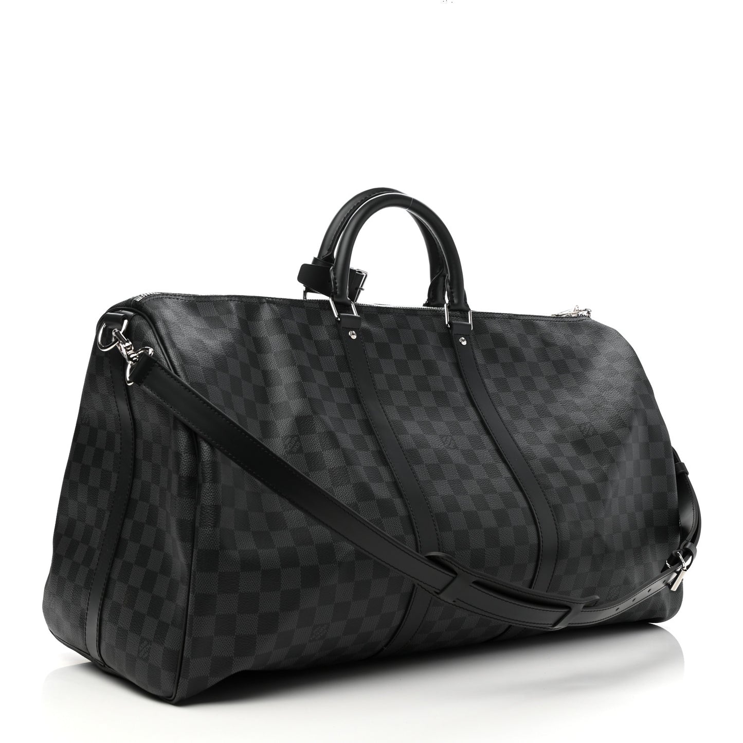 Damier Graphite Keepall Bandouliere 55