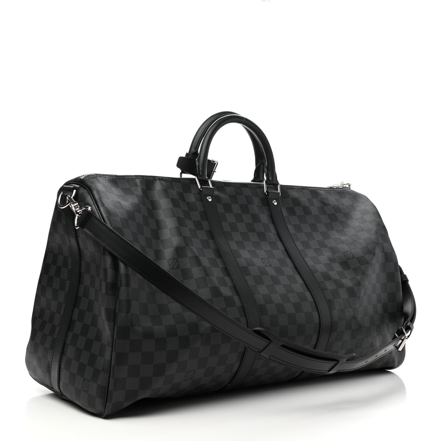 Louis Vuitton Damier Graphite Keepall Bandouliere 55 2 of 7