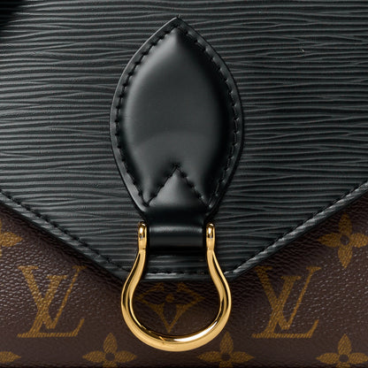 Louis Vuitton LOUIS VUITTON Epi Monogram Saint Michel Black 7 of 10