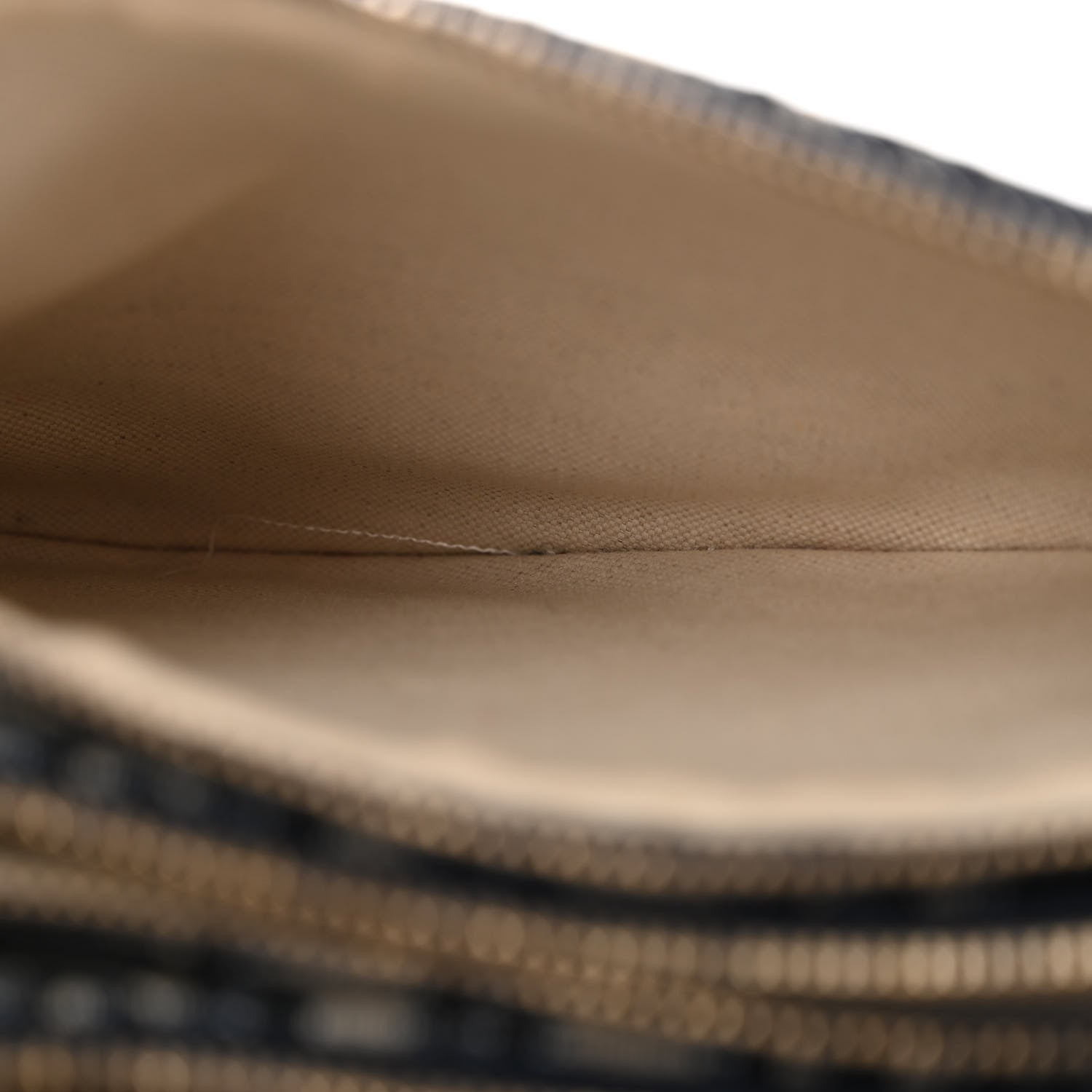 Christian Dior Oblique Saddle Pouch With Strap Navy Blue 8 of 14