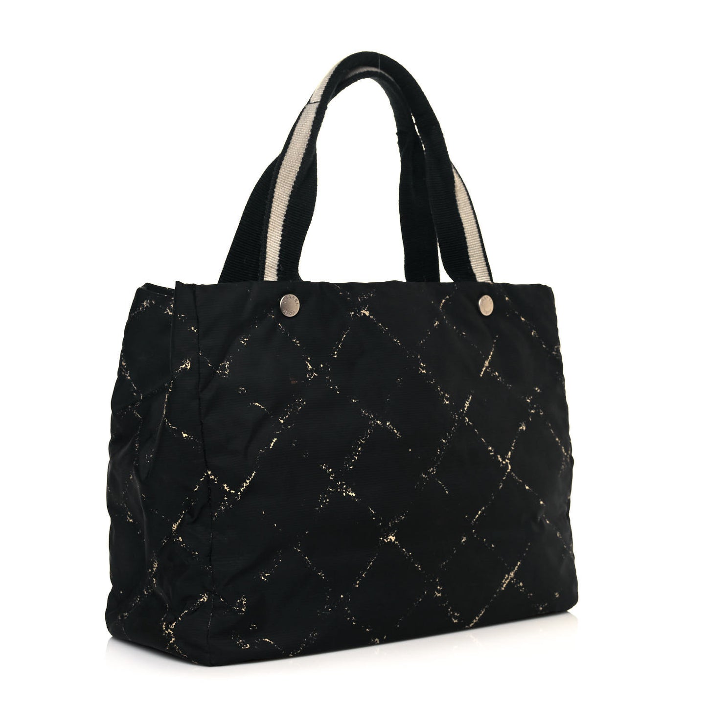 Nylon Travel Tote Black