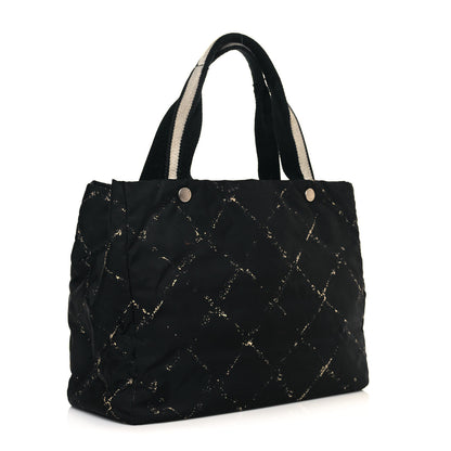 Chanel Nylon Travel Tote Black 3 of 17