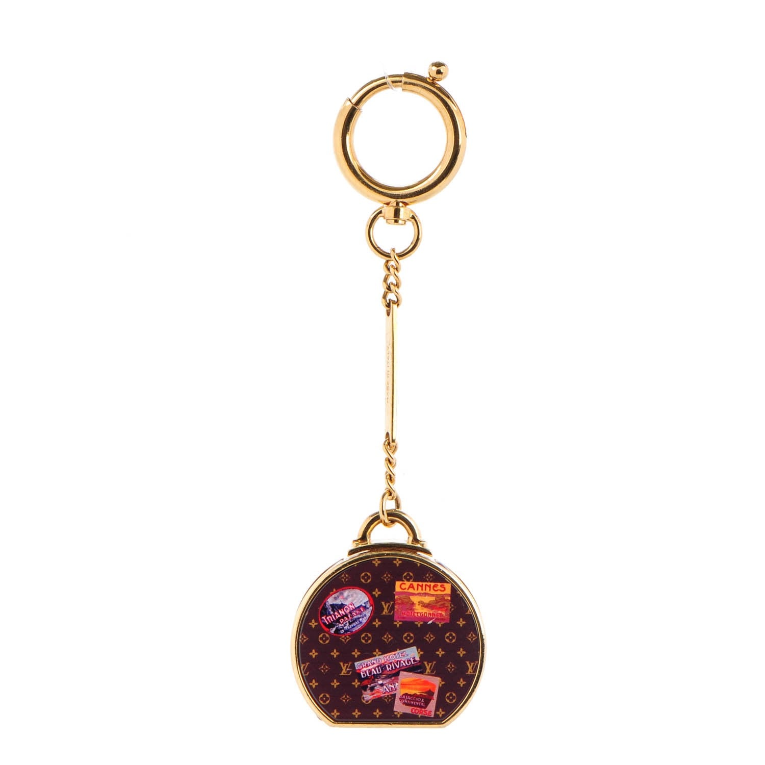 Louis Vuitton Monogram Hat Box Bag Charm 1 of 6