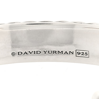 David Yurman Sterling Silver 13mm Sculpted Cable Contour Bracelet 3 of 3