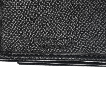 Bulgari Grain Calfskin Wallet Black 7 of 12