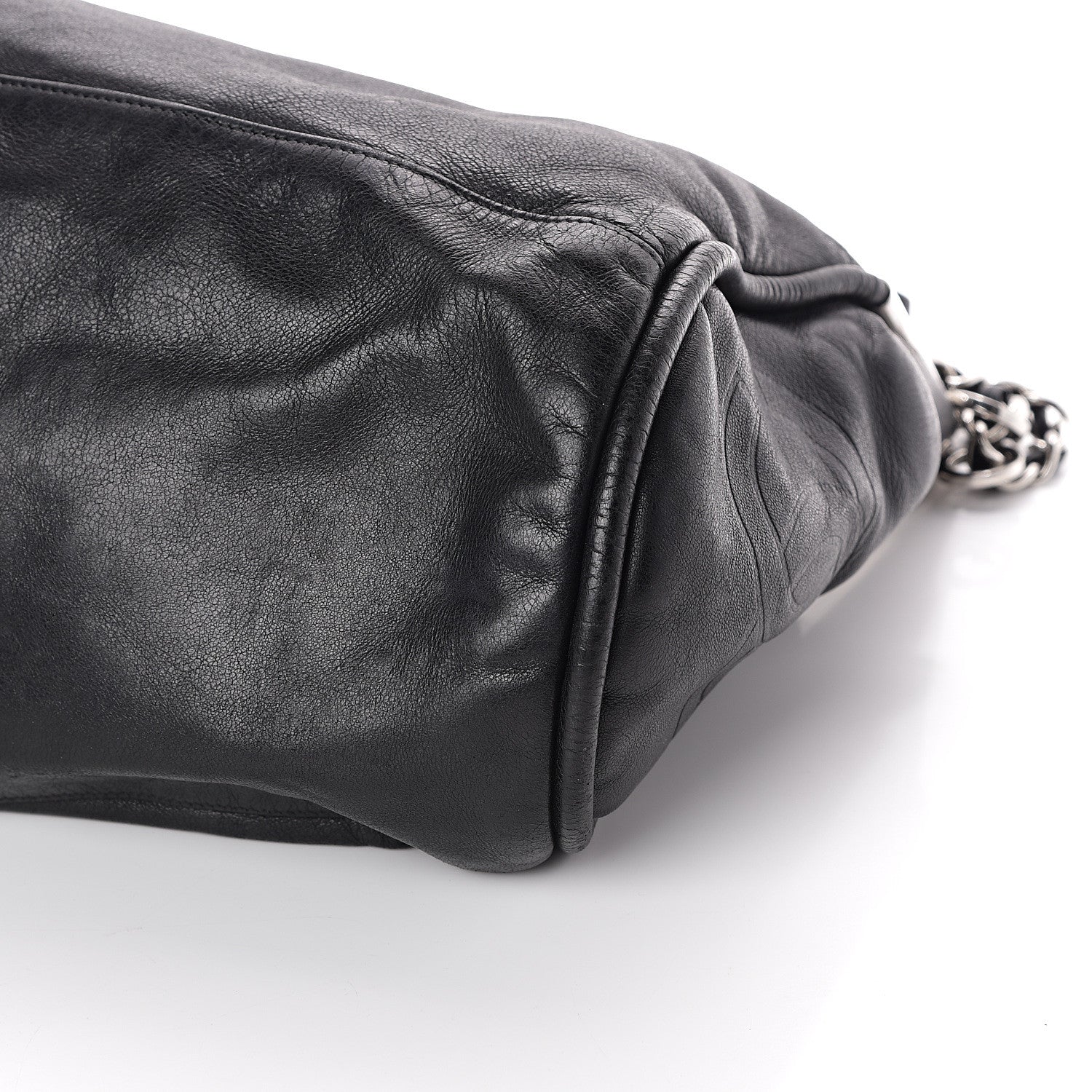 Chanel Lambskin Large Ultimate Soft Tote Black 9 of 11