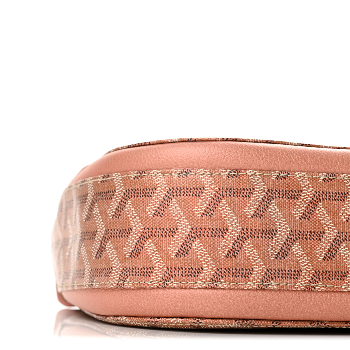 Iridescent Goyardine 233 PM Shoulder Bag Pearly Coral