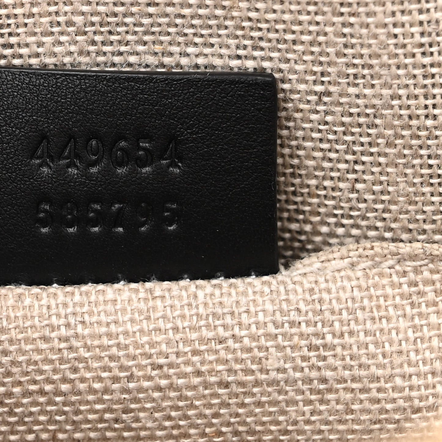 Microguccissima Mini Dome Bag Black