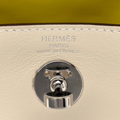 Hermes Swift Verso Mini Lindy 20 Nata Lime 6 of 11