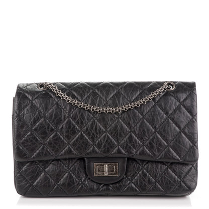 Chanel Aged Calfskin Quilted 2.55 Reissue 227 Flap Black 1 of 8