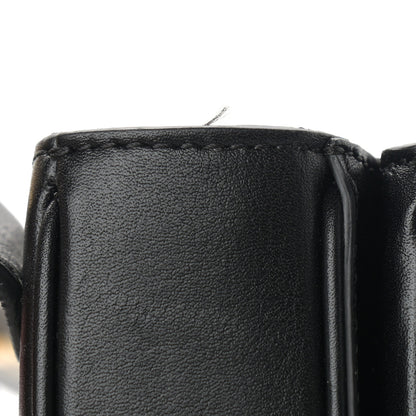 Celine Shiny Calfskin Stripes Small C Bag Black 13 of 13
