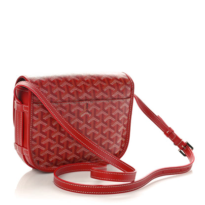 Goyard Goyardine Belvedere PM Messenger Bag Red 2 of 8