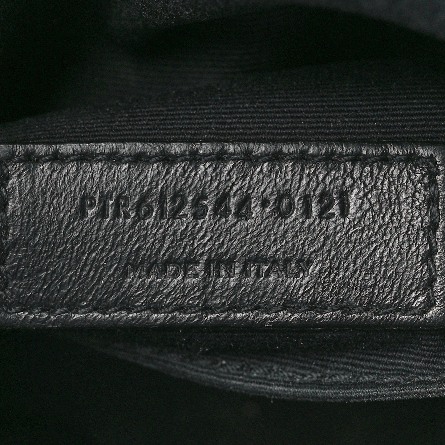 Calfskin Matelasse Monogram Lou Camera Bag Black