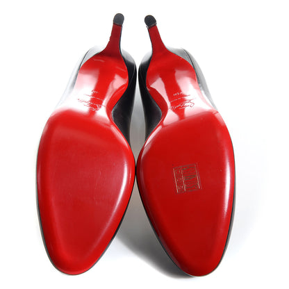 Christian Louboutin Kid Simple 100 Pumps 40 Black 4 of 5