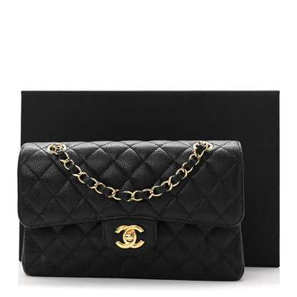 Chanel Caviar Quilted Small Double Flap Black 12 of 12